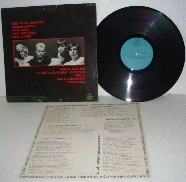 Lp A BARATA ORIENTAL 1989 Br com Encarte - Rock Gaúcho em Excelente Estado - Foto 4