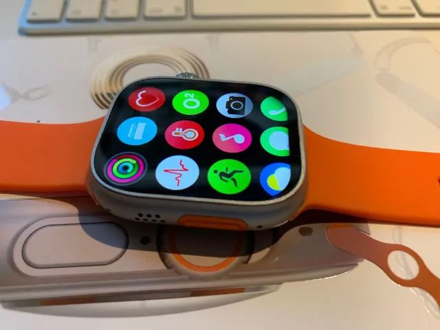 Smartwatch IWO Ultra 9 (U9) - ORIGINAL da MICROWEAR (COM BÚSSOLA E GPS)<br> - Foto 5