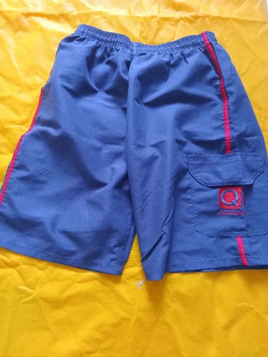Bermuda uniforme colégio QI m