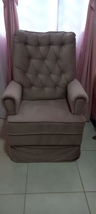 Poltrona confortável e elegante