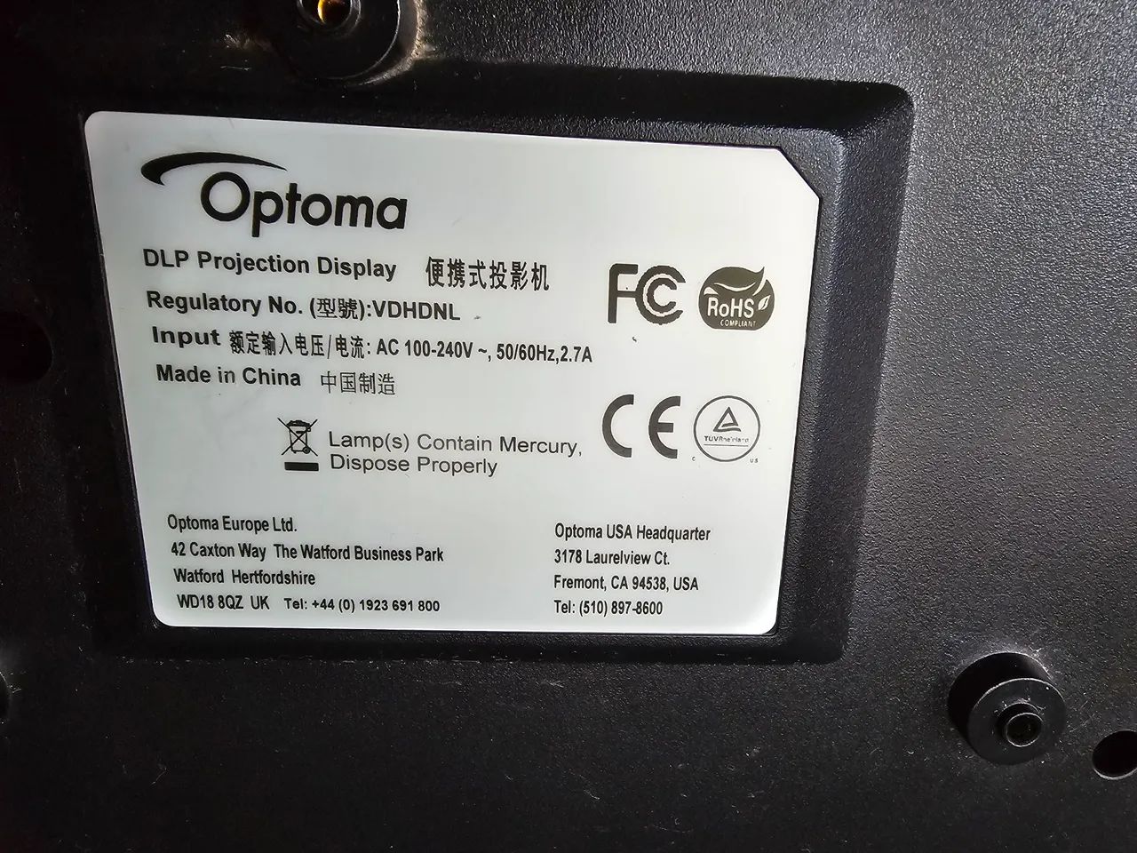 Projetor Optoma oportunidade - Foto 4