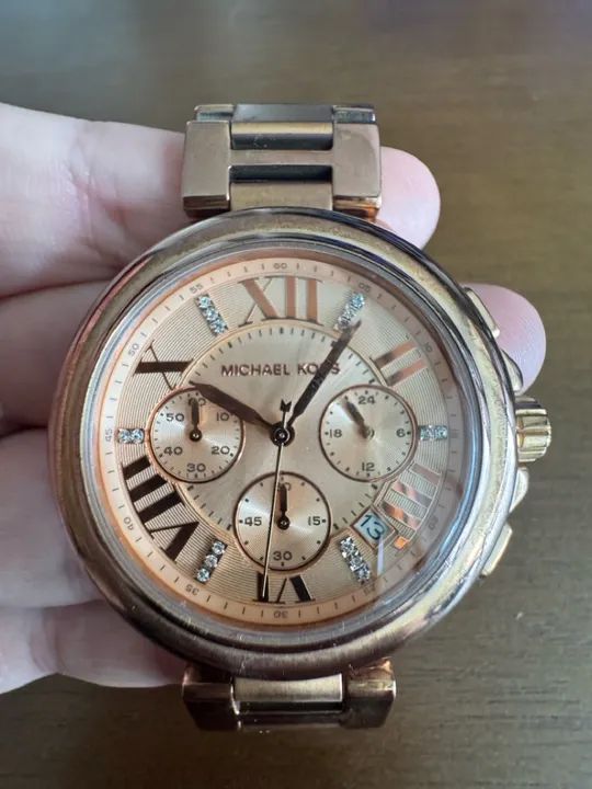 Relógio Michael Kors Feminino Rose Gold - Foto 2