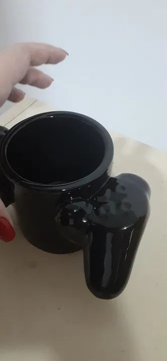 Caneca joystick porcelana - Foto 3