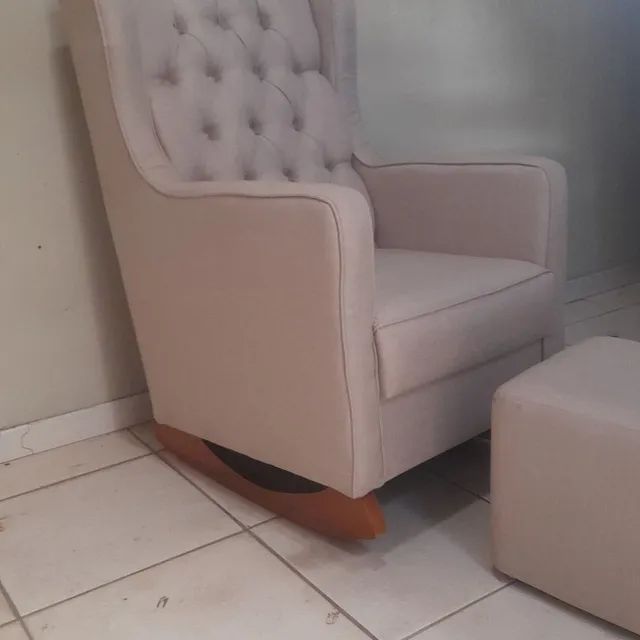 Poltrona NOVA amamentação com balanço  - Foto 3