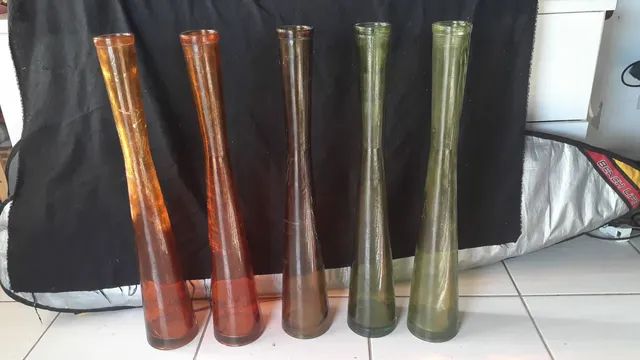 Vasos de vidro 