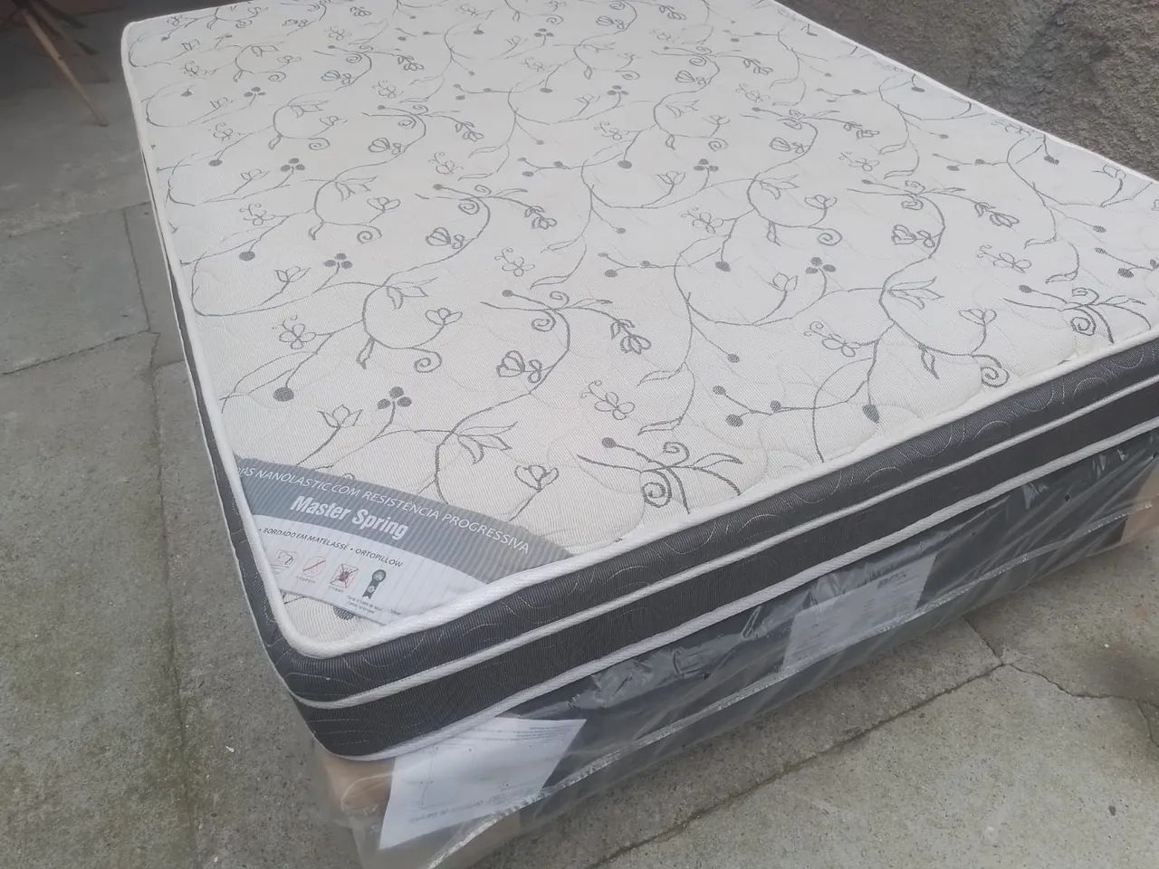 Cama Box Casal colchão de molas ensacadas  - Foto 2