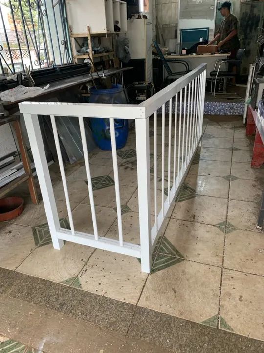 Grade de proteção em aço para varandas e escadas - Foto 6