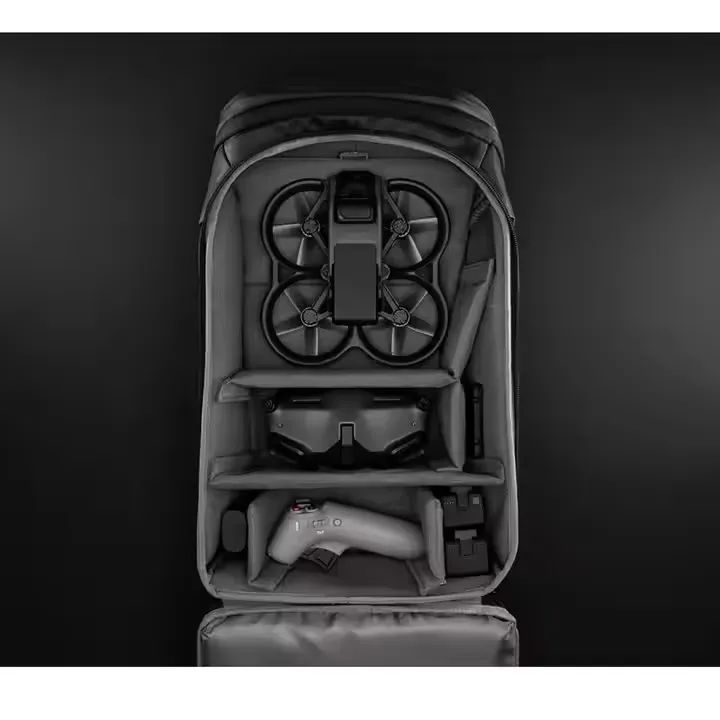DJI Avata Backpack Mochila Preta Mavic 3 Case AIR 2S Drone Storage Bag - Foto 4