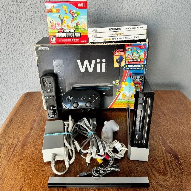 Nintendo Wii in Black store