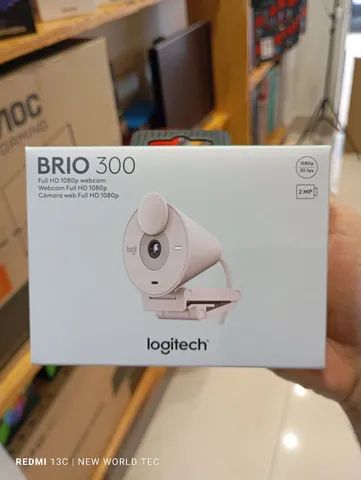 Webcam Logitech 1080p usb-c Brio300