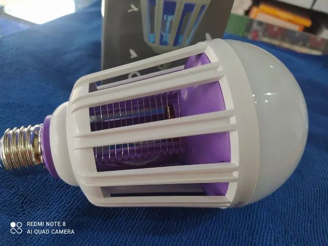 Lâmpada Mata mosquito Apollo 9w 6500k (Jk Eletrônicos) - Foto 3