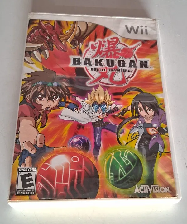 Imagem da capa de BAKUGAN: Battle Brawlers para Nintendo WII anunciado na OLX