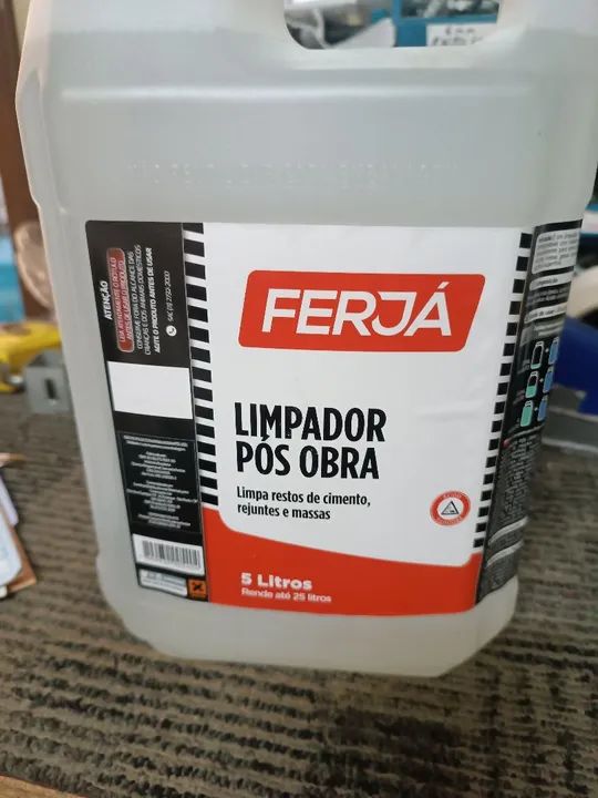 Limpador pós obra Ferjá 5 litros 