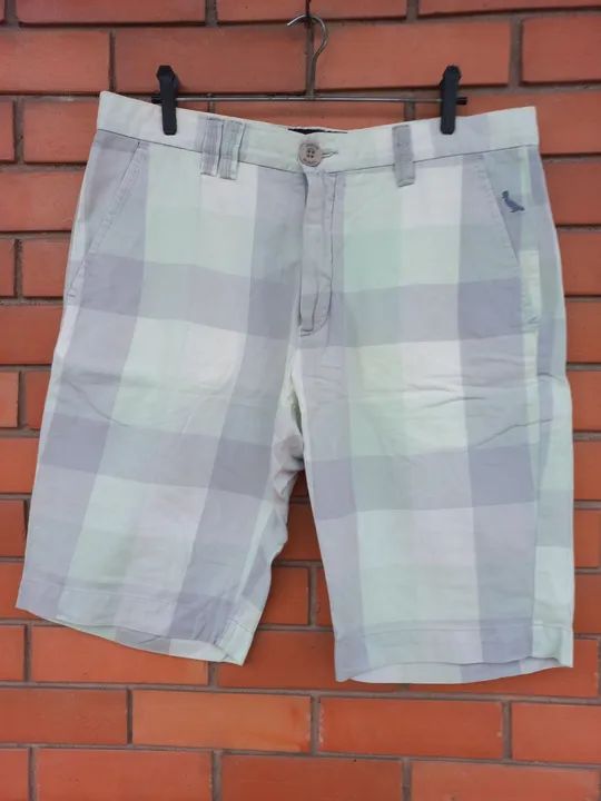 Bermuda Reserva xadrez masculino tamanho 46