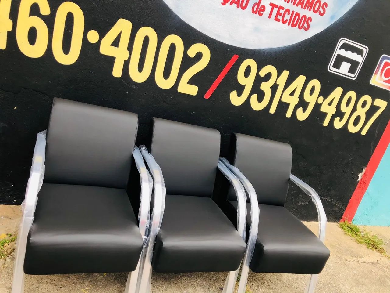 Poltronas e Puff para Sala de Espera - Preço Imperdível! - Foto 5