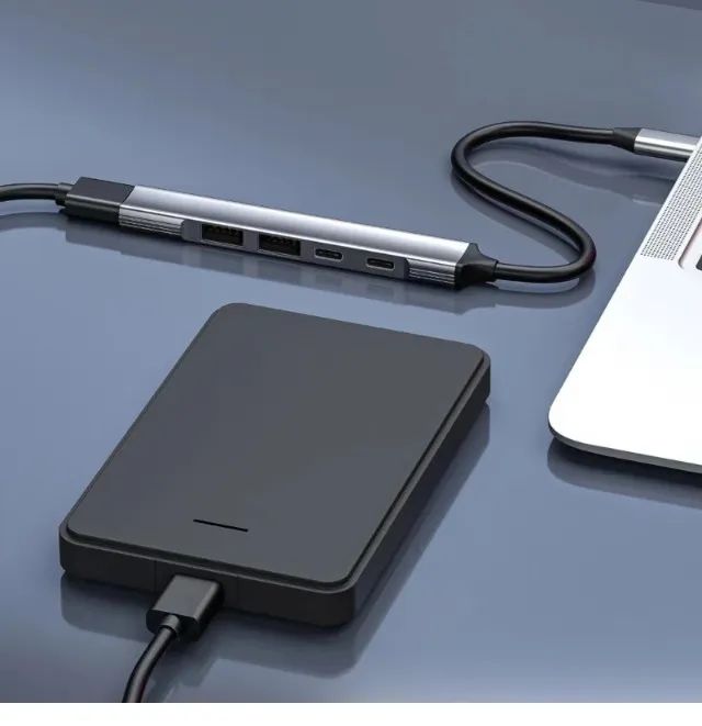 Hub Usb-C 5 Portas 5 Gbps Pd - Zhq-22 - Foto 3