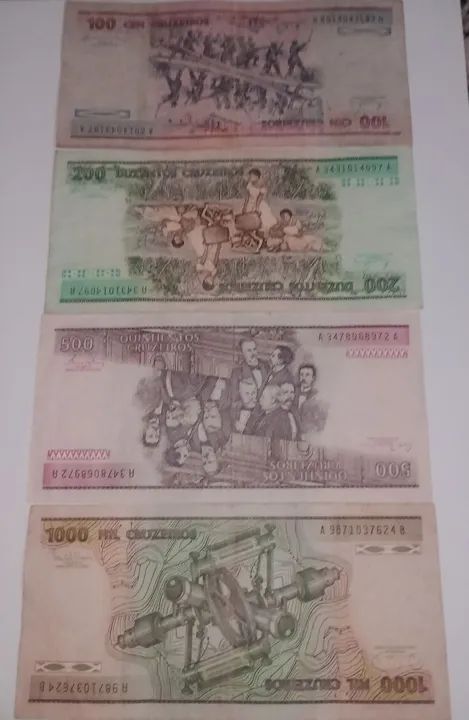 Cédulas Brasileiras Antigas - Foto 2