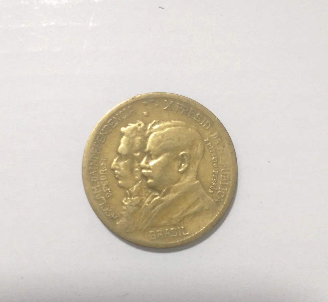 Moeda antiga 1000 réis de 1922  - Foto 5