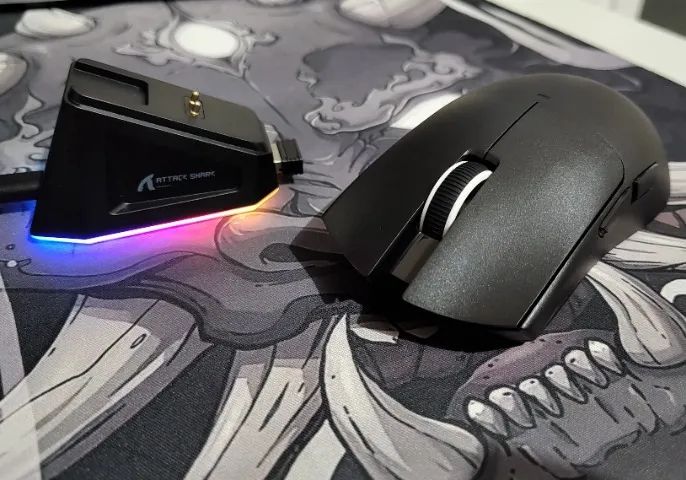 Mouse Attack Shark X11 Tri-Mode 1000hz - NOVO