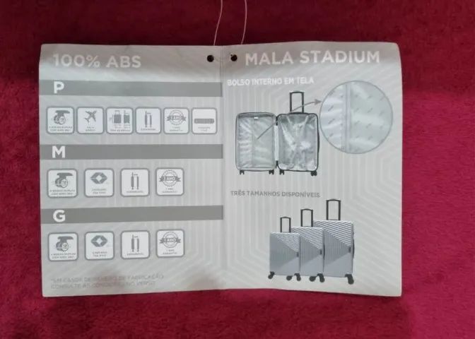 Mala de bordo stadium expansível - Foto 2