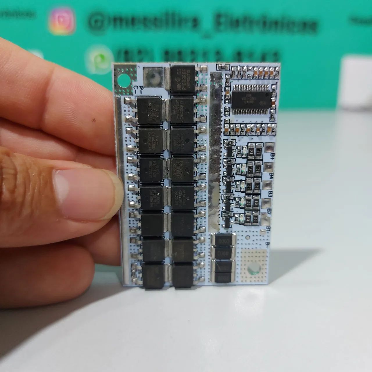 Placa bms 5s 100a para 21 - 24v - Foto 2
