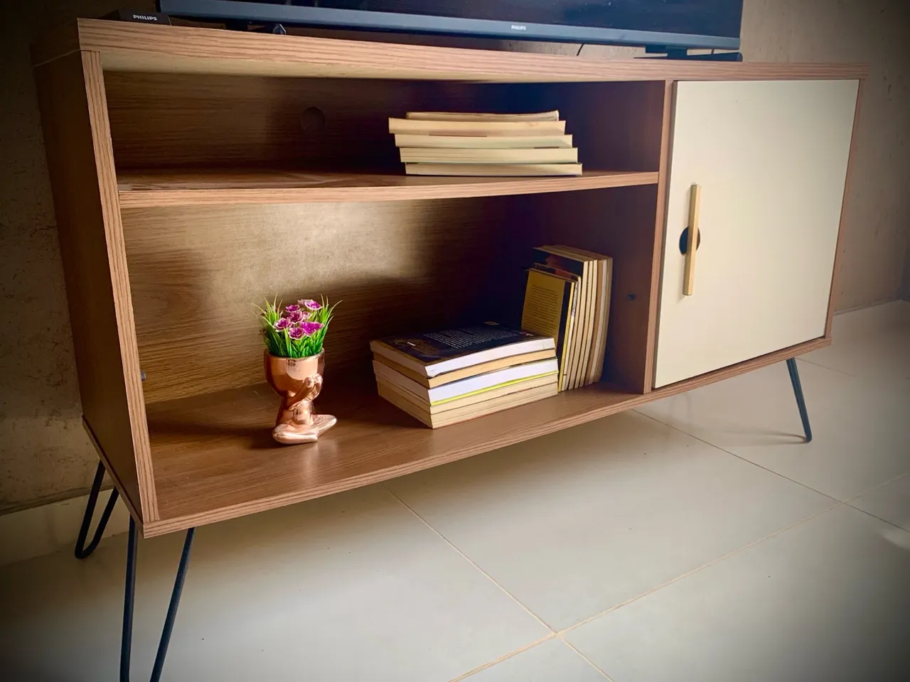Rack moderno com design elegante
