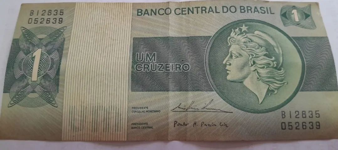 Cédulas Antigas - Cruzeiro e Cruzado