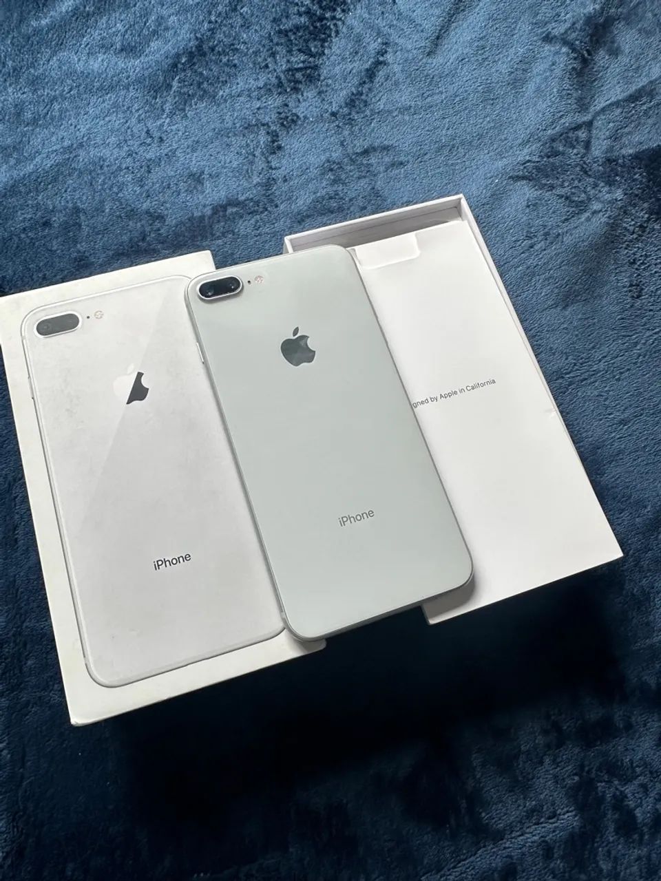 (比較的美品)iPhone 8 Plus 256GBホワイト 本体 iPhone 8 Plus Apple 256GB Prata 4G - Tela 5,5” Retina Câmera 12MP