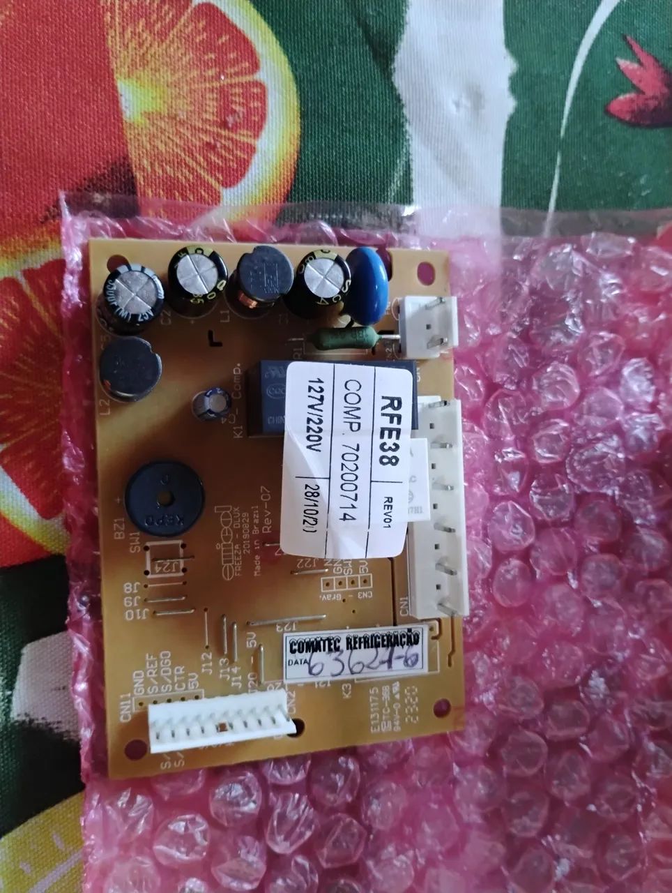 Placa  Geladeira Frost Free Electrolux RFE38  - Foto 4