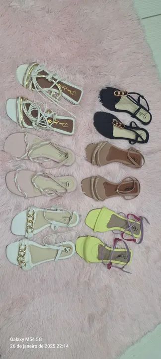 Sandálias Femininas Diversas Cores - Foto 2