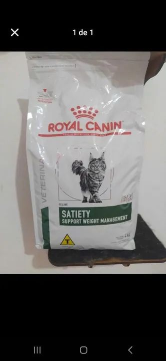 Ração Satiety Gatos 4kg