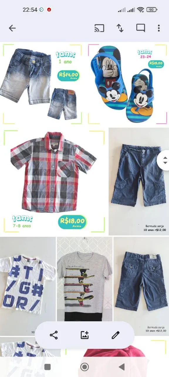 Promoção roupas infantis  - Foto 4