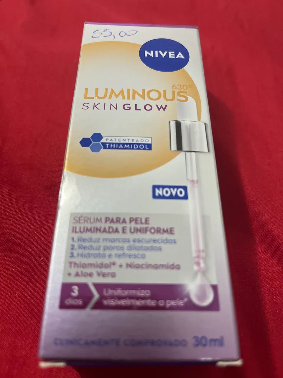 Serum luminous skin Glow Nívea 