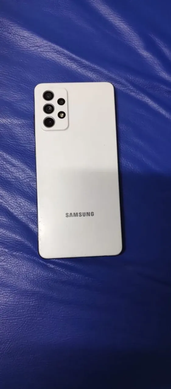 Samsung A72 128 gb 6 ram semim novo com nota fiscal na caixa