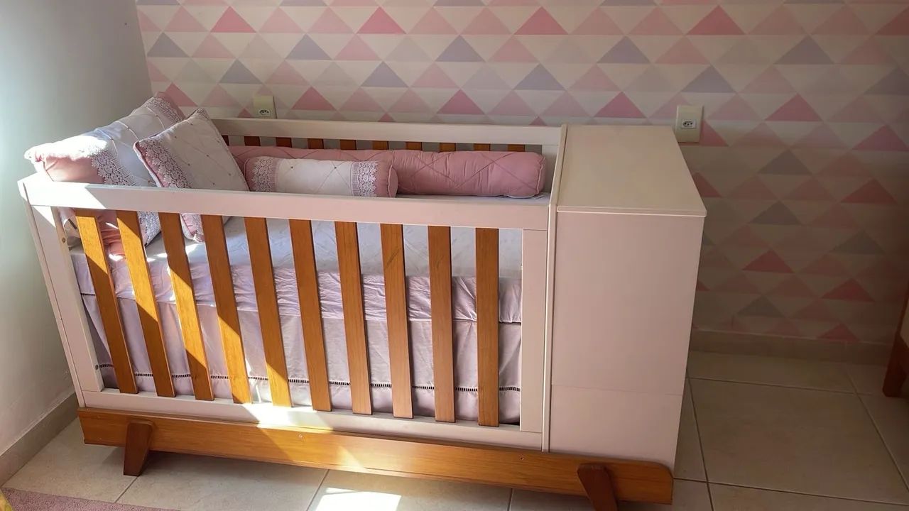 BERÇO COM COLCHÃO 64385926140546123