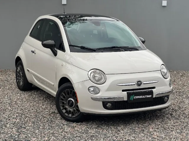 Fiat 500 2012 Teto Panoramico Aut 6 vel