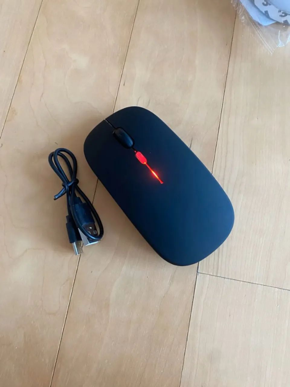 Mouse Game Ergonômico Retro iluminação Rgb Recarregável Bluetooh