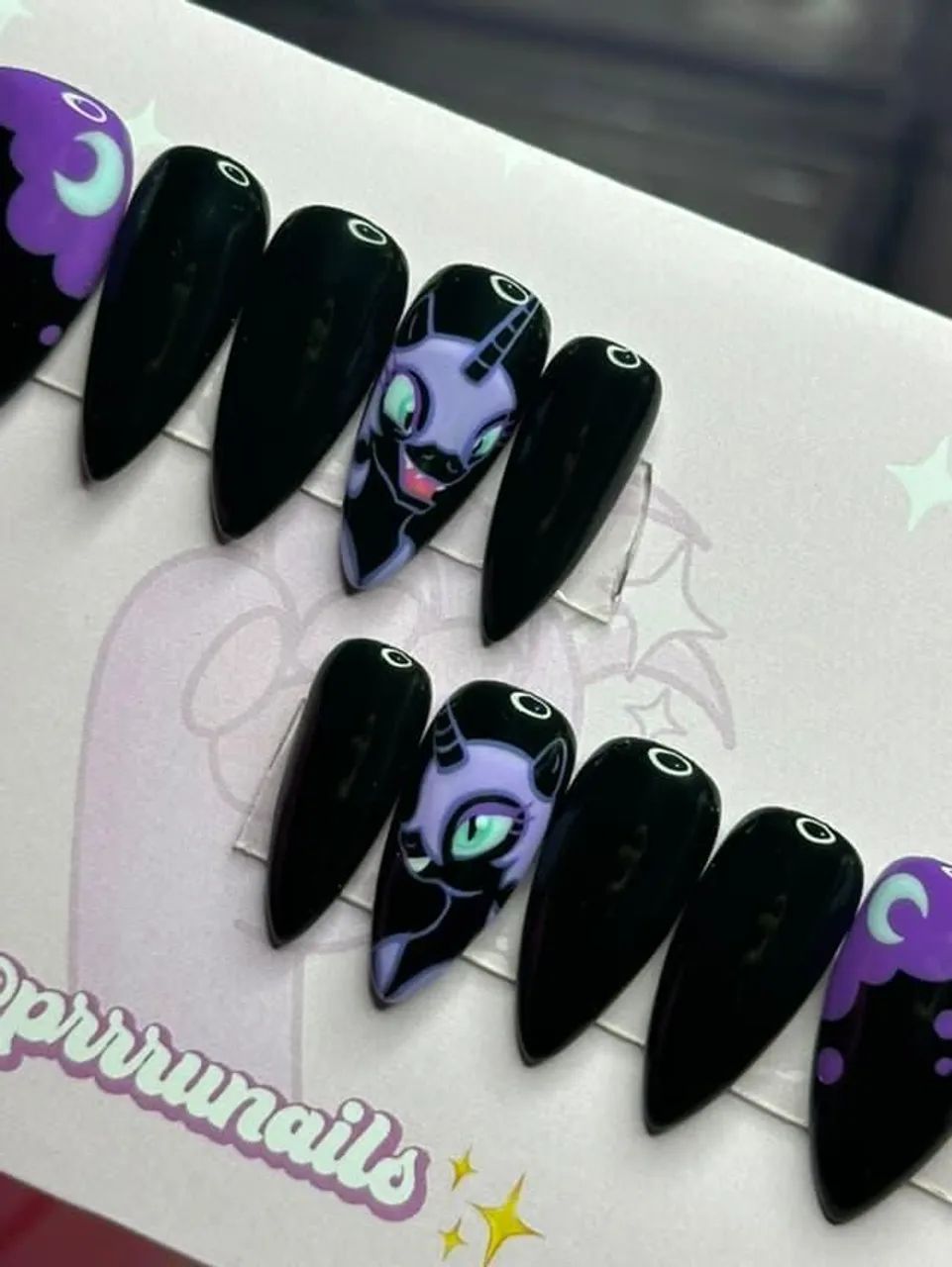 My Little Pony - Unhas em gel - Foto 2
