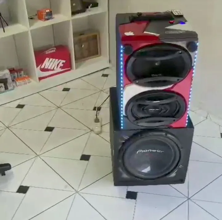 Caixa de Som Pioneer Completa