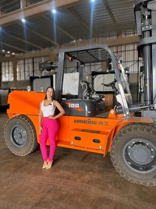 EMPILHADEIRA LONKING | LG100 | 10 TONELADAS | DUPLEX | A PRONTA ENTREGA