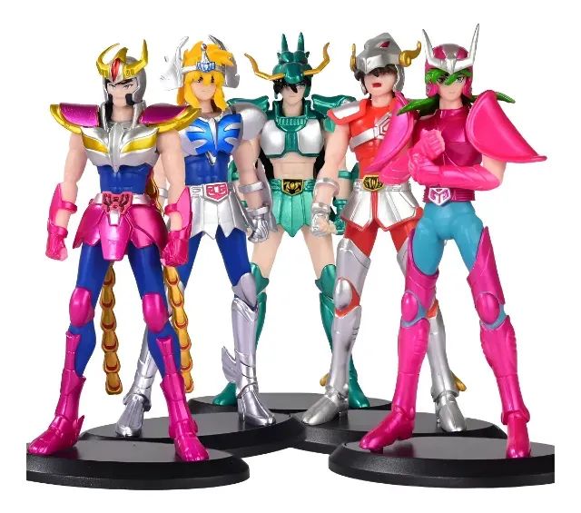 Action Figure Kit 5 Cavaleiros do Zodíaco de Bronze