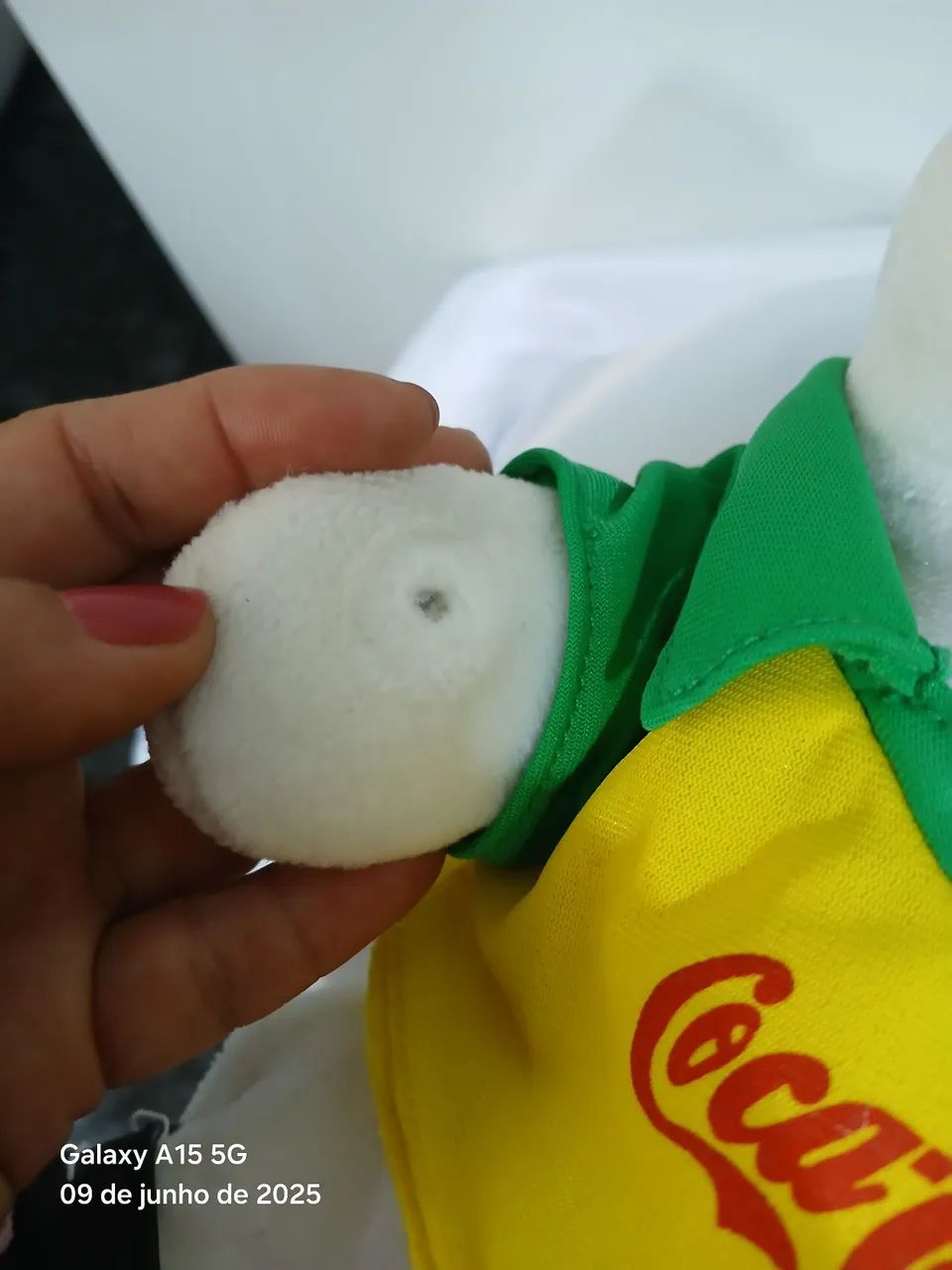 Urso Polar Coca-Cola de Pelúcia - Foto 4