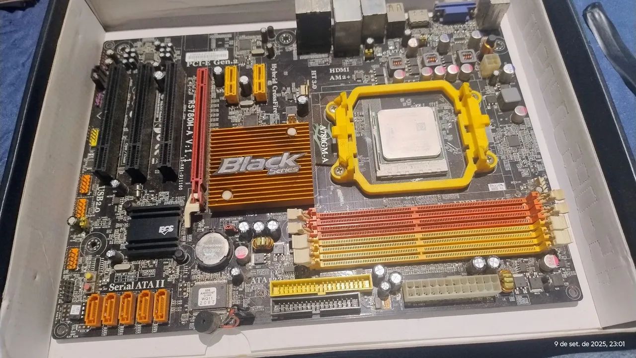 Kit processador, memória, placa-mãe e placa de video  - Foto 3