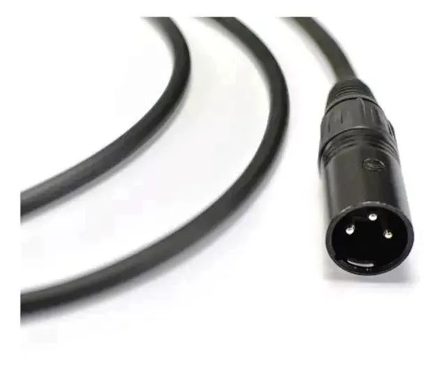 Cabo Xrl Dmx Microfone 1,5m - Foto 2