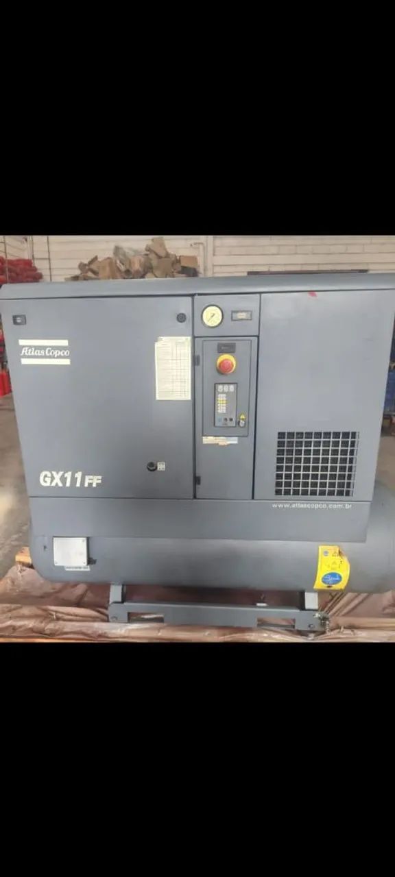 ? VENDO COMPRESSOR PARAFUSO  ATLAS COPCO GX11FF - Foto 5