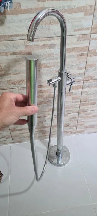 Misturador de piso ofuro banheira - Foto 2