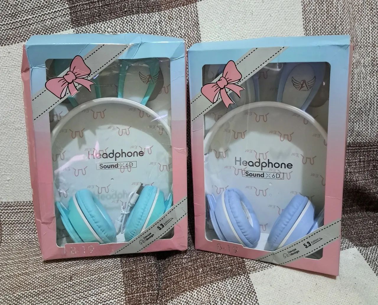 Fones de Ouvido Bluetooth Infantil com LED - Rabbit Ear KA-9790 - Foto 2