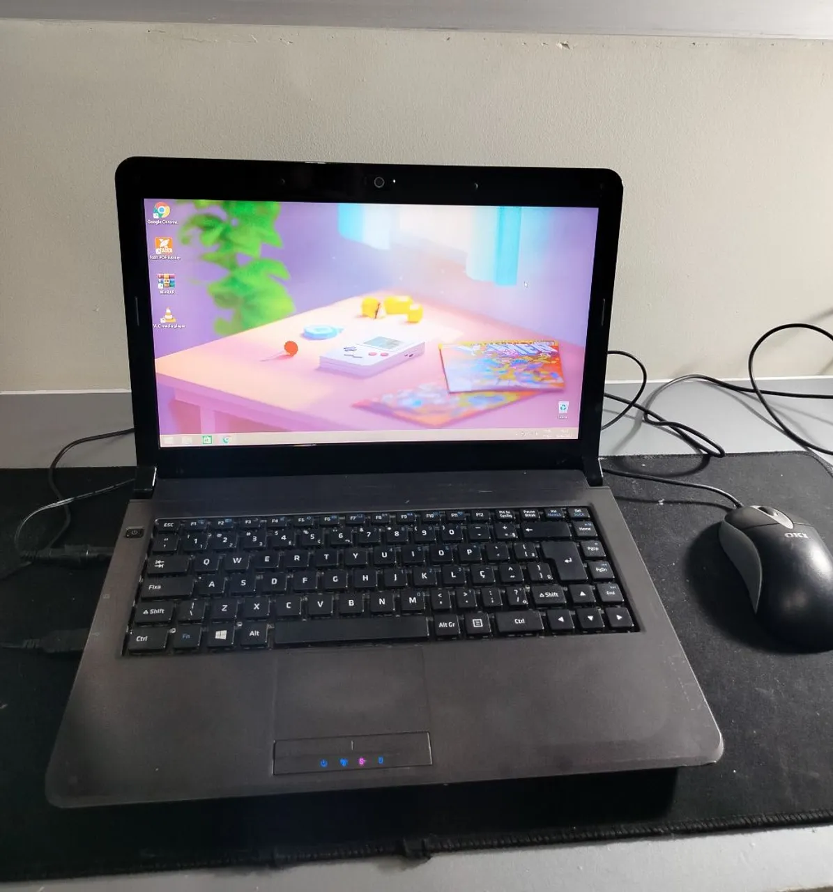 Notebook funcionando
