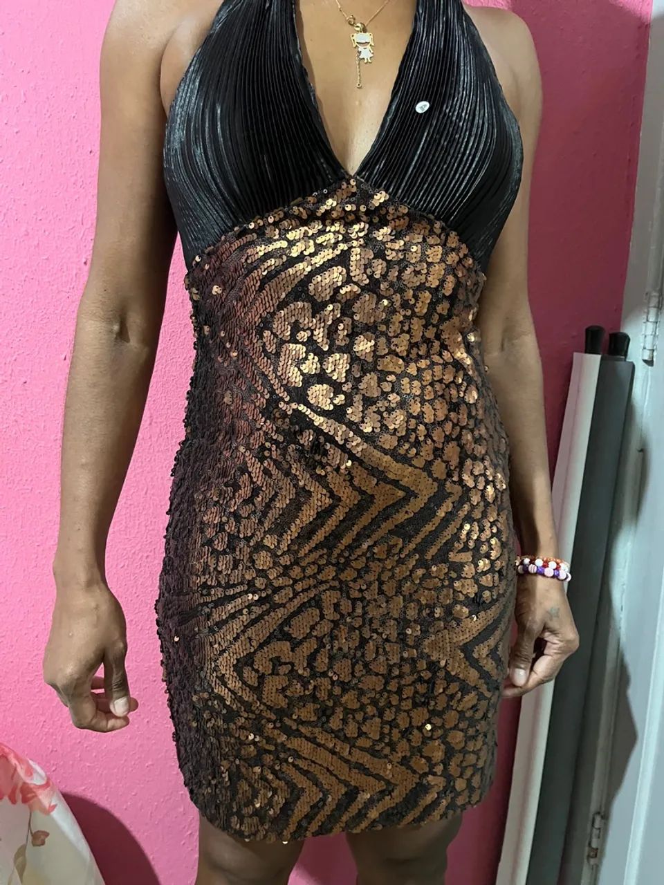 Vestido de festa com brilho  - Foto 3
