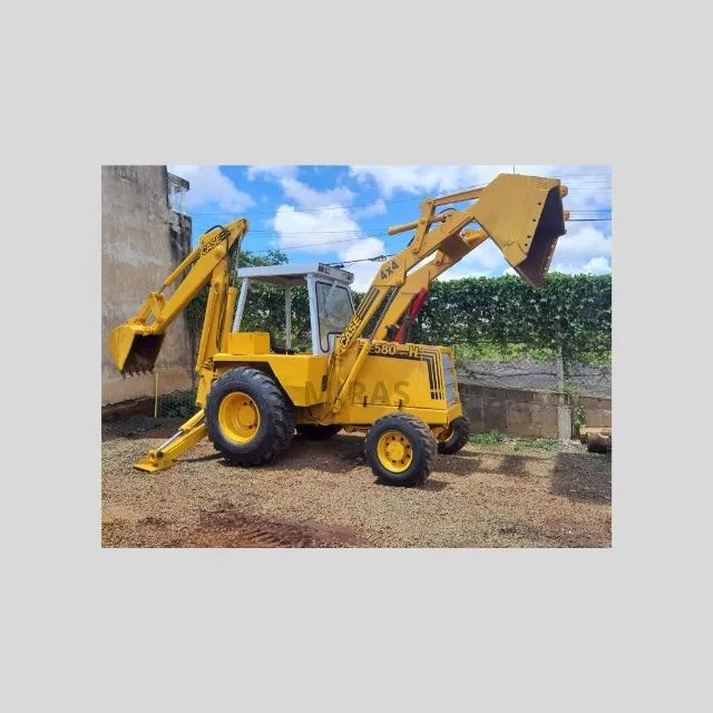 Retroescavadeira Case 580 Super H 4x4 VENDE-SE OU TROCA - Foto 2